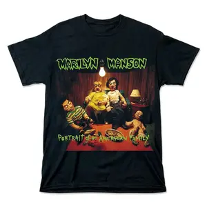 Marilyn Manson Inspired T Shirt Dark Aesthetic Tee HY450
