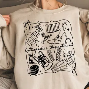 Orthopedics Department Shirt, Orthopedics Surgeon Sweatshirt, Nurse Appreciation Tee, Nursing Student Gift, Nurse Hoodie