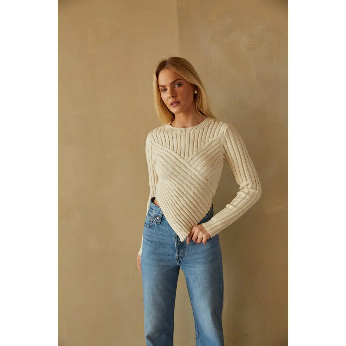 Bailey Ribbed Knit Sweater