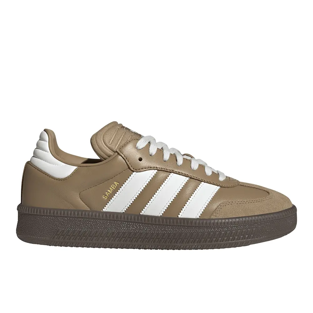 adidas Mens Samba Xlg Sneakers Shoes Casual - Brown