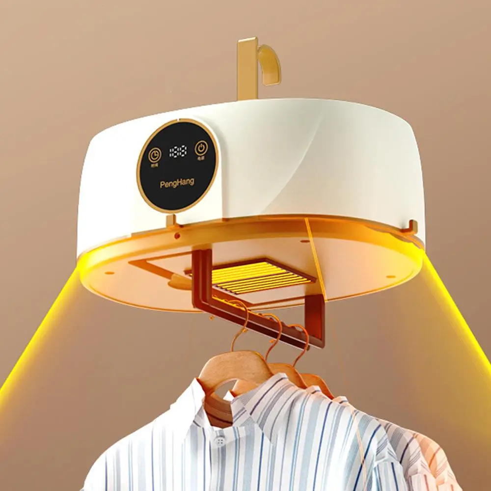 Portable Clothes Dryer, Foldable Automatic Clothes Dryer, Smart Timed & Fast Drying Clothes Dryer for Home Dormitories, Household Appliances, Dryer Ma