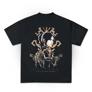 Trendy Arcane Caitlyn Shirt Jinx and Vi T-shirt League Of Legend Shirt