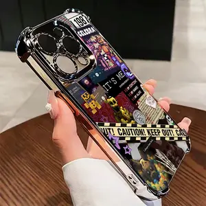 Five-Nights-At-Freddys F-Fnaf Phone Case Suitable for iPhone 17 16e 16 15 14 13 12 11 Mini Pro Max Air X XR XSMAX 8 7 Plus Anti Fall Protective Matte Back Cover