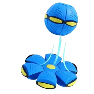 Magic Flying Disc Ball for Kids Foot Stomp Deformation Ball Bouncy Step Stomp Toy Sensory Play Outdoor Fun