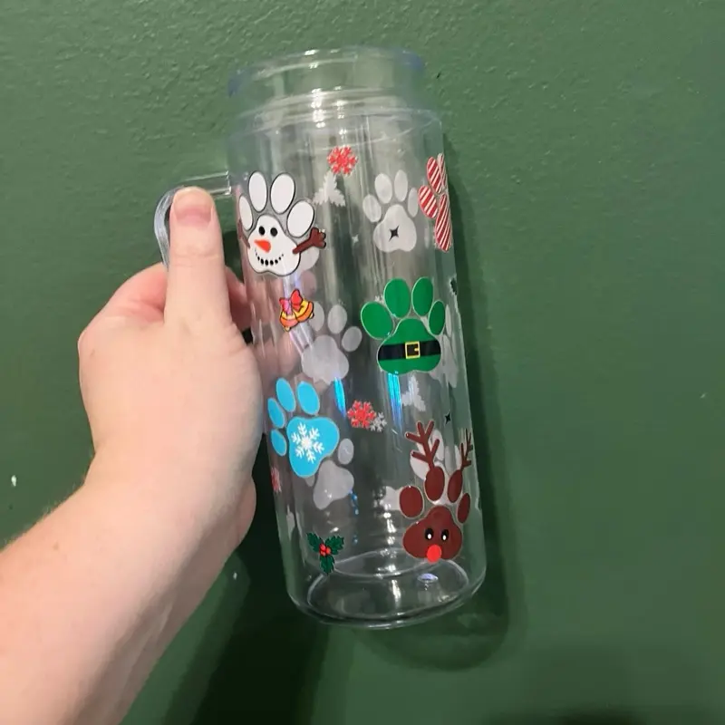 20 oz Snowglobe Cup
