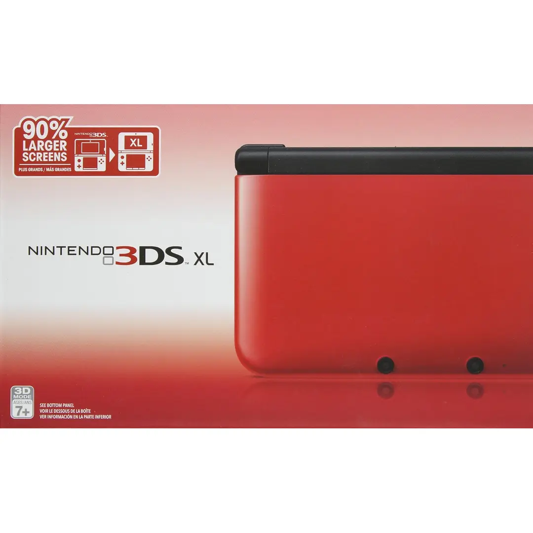 Nintendo 3DS XL - Red/Black Nintendo 3DS XL - Red/Black
