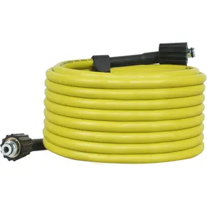 3300 PSI Pressure Washer Hose 1/4" x 50 FT - Flexible Part for Washer RY31HPH01 |   Anti-Kink High-Pressure Hose