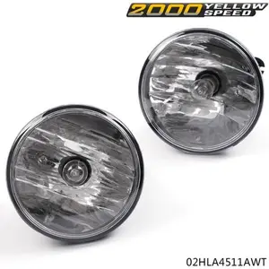 Fit For 07-13 Chevy Avalanche Suburban Tahoe GMC Fog Lights Driving Lamps Pair U