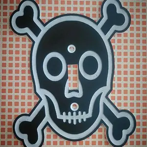 Skull light switch cover