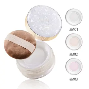 Long-Lasting Matte Finish Setting Powder, Fine Texture, Water-Sensing Honey Powder, Artist-Quality Makeup