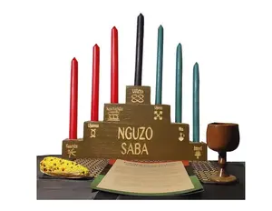 Nguzo Saba w/ Principles & Symbols of Kwanzaa Celebration Set