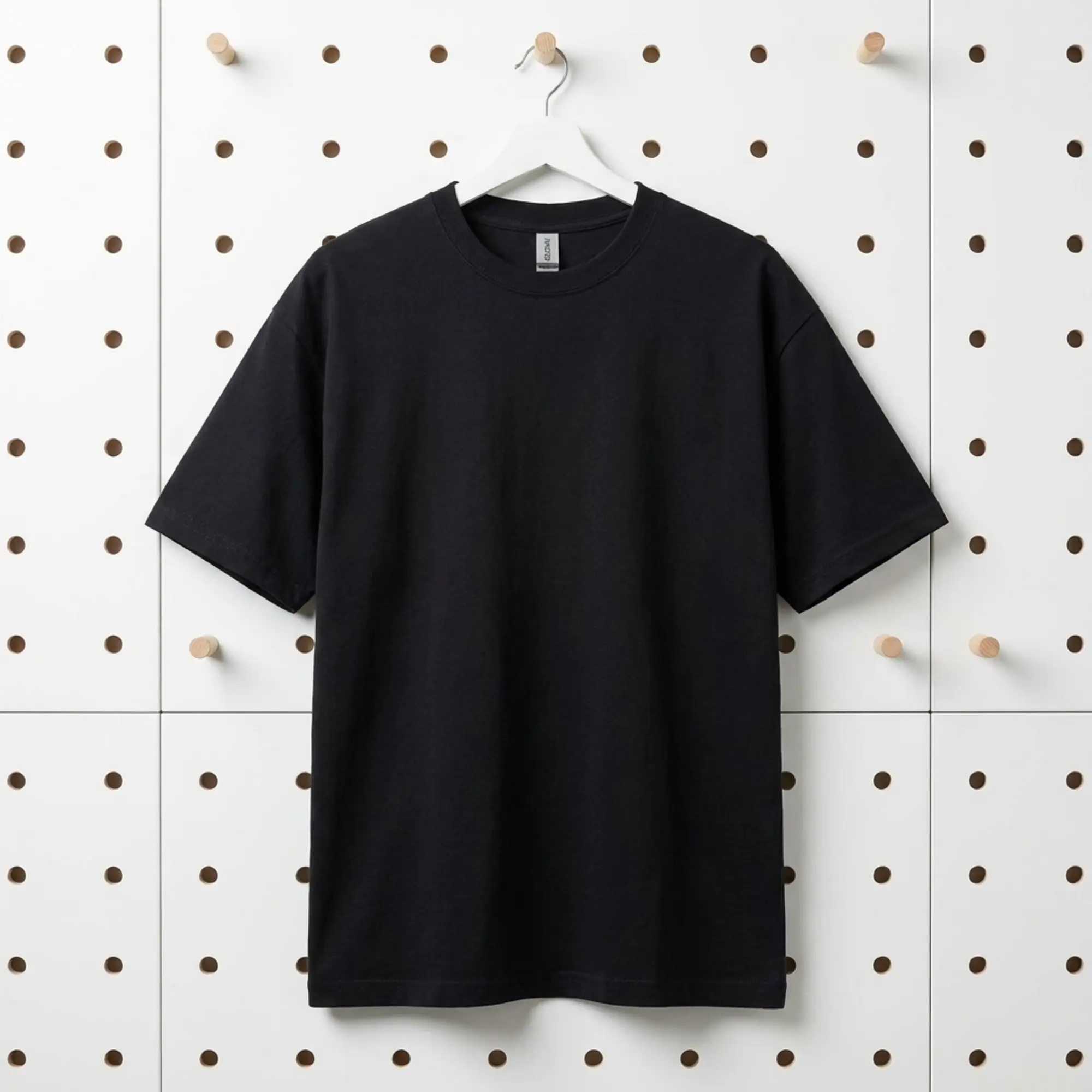 Heavyweight Oversized Plain T-Shirt | Streetwear Boxy Fit Blank Tee | Thick 100% Cotton Casual Y2K Fashion Top for Men & Women