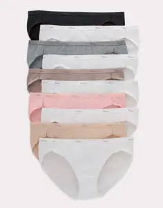 Hanes Women'S Cotton Bikini Underwear, Cool Comfort, 10-Pack Assorted 8