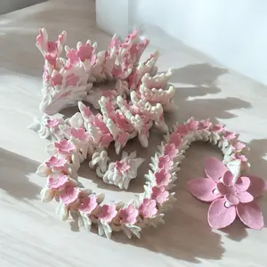 XL Cherry blossom flexi dragon