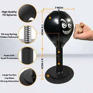 Boxing Punching Bag Stress Relief Toy with Free Pump & Suction Pad Fun for All Ages Summervibes