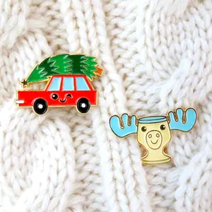 Christmas Vacation - Enamel Pin Set