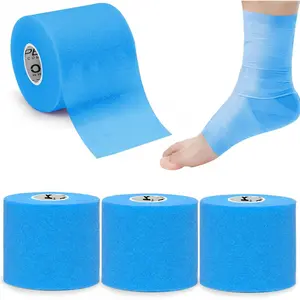 OK TAPE Pre-Athletic Wrap Tape - Athletic Foam Wrap to Protect Ankles, Wrists, Hands and Knees