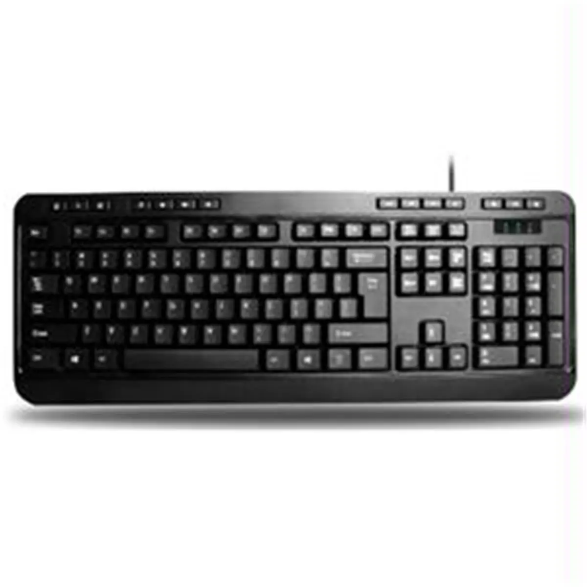 Adesso Wired USB Desktop Multimedia Membrane Keyboard - Computer Accessory with Calculator Function for Office, Home Use, Ideal for Favorites Search, Mail Tasks, Membrane Keyboards