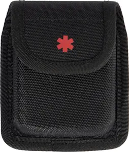 Black - Narcan Nasal Spray Pouch Long Duty Belt Pouch