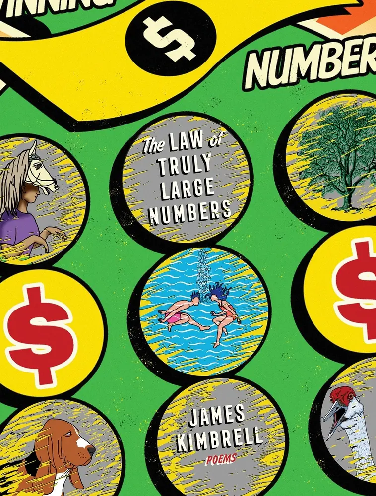 USED Book - The Law of Truly Large Numbers: Poems by Kimbrell, James (Paperback) - english