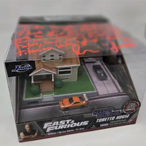 Jada Fast & Furious "Toretto House" Diorama Signed by Chad Lindberg Full Prayer Jada Nano Scene Toretto House Collectible for Fans