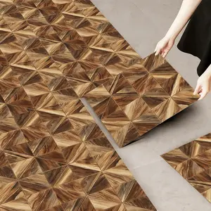 10 pieces of vinyl floor sticker, kitchen bathroom bedroom floor decoration, that is, peel and stick, thickened wear-resistant waterproof self-adhesive floor, artistic and creative tile sticker, 2