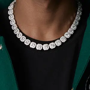 GAB 10MM 5A+CZ High Quality Miami  Rock Candy Cuban Chain,Luxury Bracelet, For Men,Woman,The Best Boyfriend and Father’s Day gift Necklace Jewellery