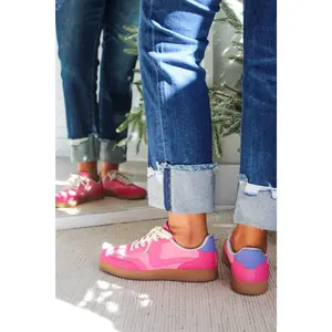 Everyday Kicks Modern Sneaker • Fuchsia