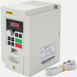 VEVOR VFD 3KW 220V 4HP, 1 or 3 Phase Input, 3 Phase Output Variable Frequency Drive, AC 14A 01000HZ CNC Motor Inverter Converter for Motor Speed (RS485)VEVOR Super Brand Day