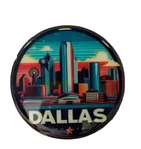 Dallas Skyline Texas -  Image, Magnet
