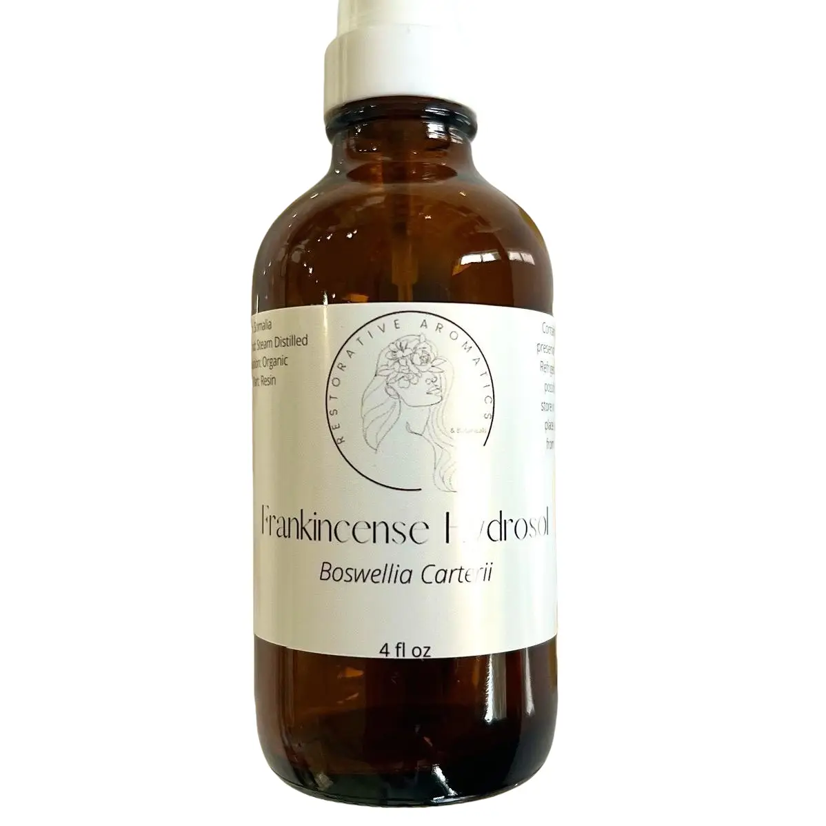 Frankincense Hydrosol Face Mist Spray - For Face and Body - Toner - Please read product description and do not purchase if you are unfamiliar with Fra