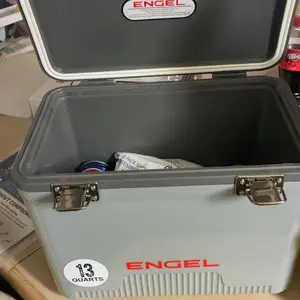 Engel 13 Quart Drybox/Cooler and Small Hard Shell Lunchbox