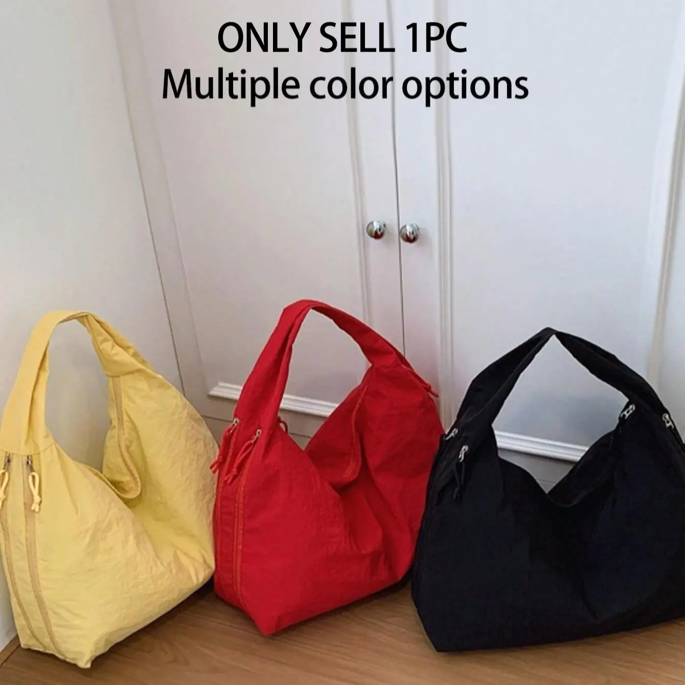 Fashion Simple Slouchy Tote Bag, Large Capacity Storage Bag, Handbag, Shoulder Bag, Crossbody Bag, Lightweight Portable Multi-Functional Commuter Tote Bag, Casual Office Handbag, Carry All Tote, Daily Commuter Tote