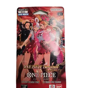 Bandai Namco One Piece TCG EB 03 Heroines Edition Sleeved Booster Pack 12 Card Game English Version