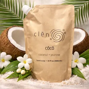 coconut + jasmine sōp, refill pouch 33oz