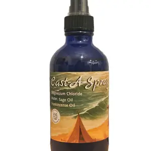Organic Magnesium Mist - Cast-A-Spray - Natural Scent, Floral, Mist Bottle, Healthcare, Healthy, Therapeutic, Aromatherapy, Wellness