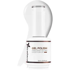 Nicedeco Gel Nail Polish, 15ml UV/LED Soak-Off Gel Polish Nail Art Manicure Pedicure, Salon & Home Use - Long Lasting & Easy to Apply 003