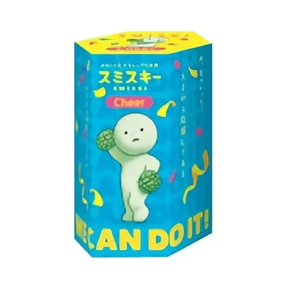 Smiski Cheer Series Blind Box Minifigure with Random Contents, Collectible Toy for Entertainment Enthusiasts