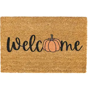 Fall Doormat, Pumpkin Door mat, Fall Decorations, Welcome Mat, Funny Door mat, Cute Pumpkin Doormat, Pumpkin Decorations, Orange Pumpkin