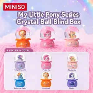 My Little Pony Crystal Ball Series Blind Box Figures Enchanting Crystal-Infused Design With Vibrant Details Magical Desk Ornament Covetable Collectible & Perfect Gift For Little Pony Fans