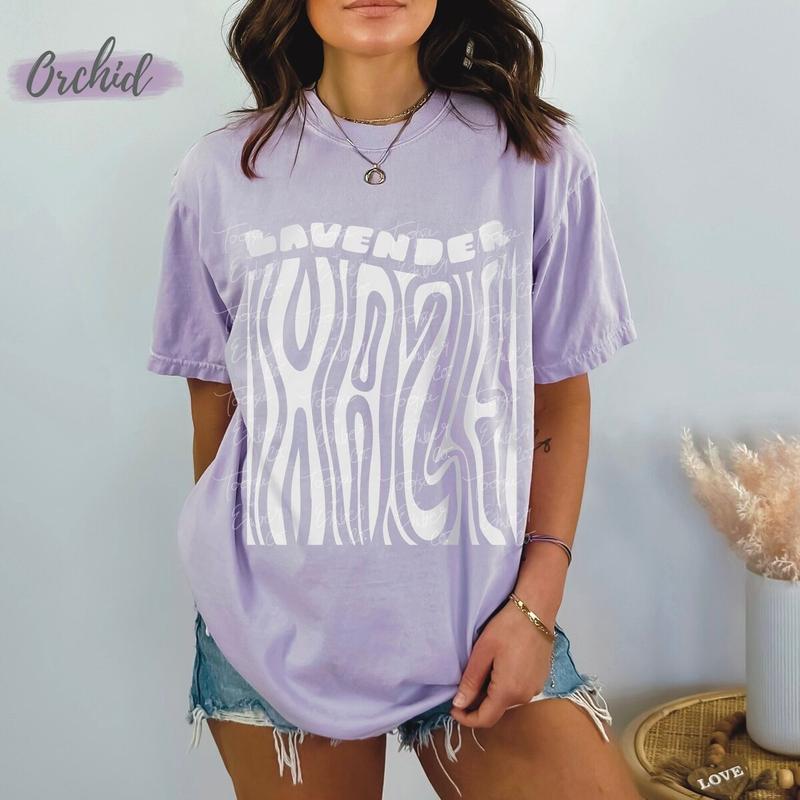 Comfort Colors Lavender Haze Shirt, Cute New Album Shirt