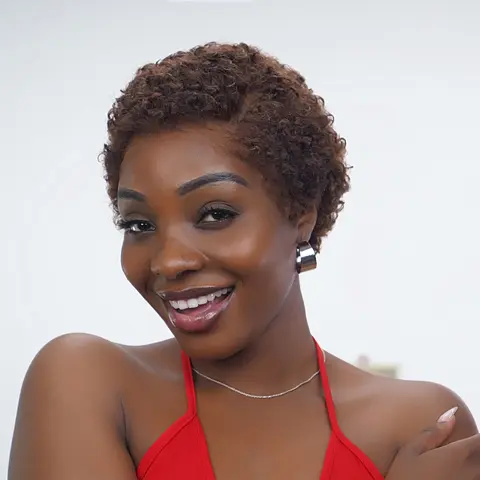 【 New In 】Dultev 012 HD Human Hair Lace Front Wig, 13x6 Glueless Pixie Curly Layered Wig for Women, 180% Density Soft Fluffy Luxury Curly Hair, Supports Ponytail Hairstyle | New In #TikTokShopBackToSchool