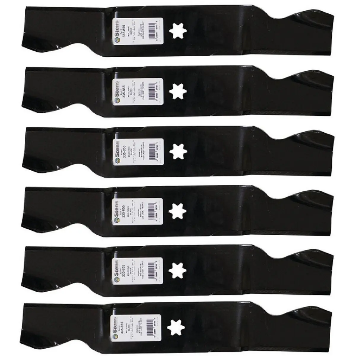 6 Pk Blades fit Replacement for Cub Cadet 742-0677 742-0677A 742-0677B 942-0677 942-0677A Mulch