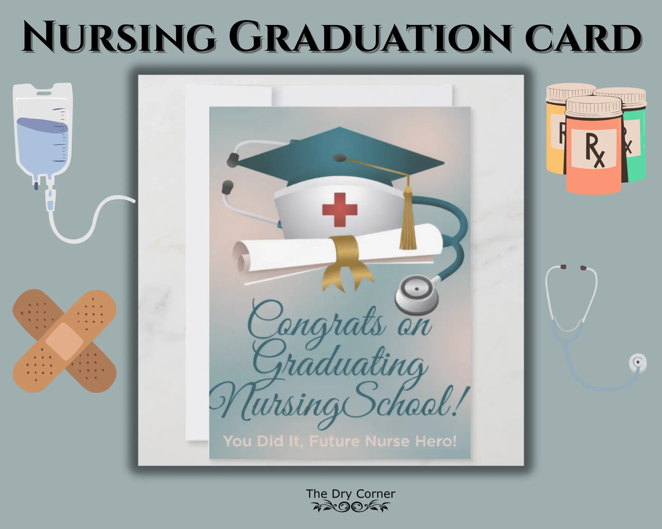 nursing grad cards Nurses Make a Difference Nursing School Graduation Card