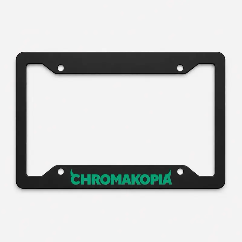 Chromakopia License Plate Frame