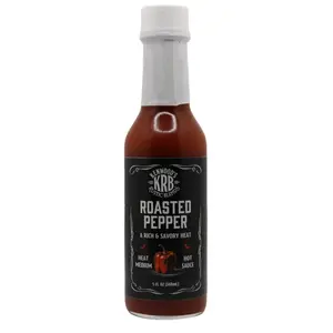 Roasted Pepper Hot Sauce  5oz.
