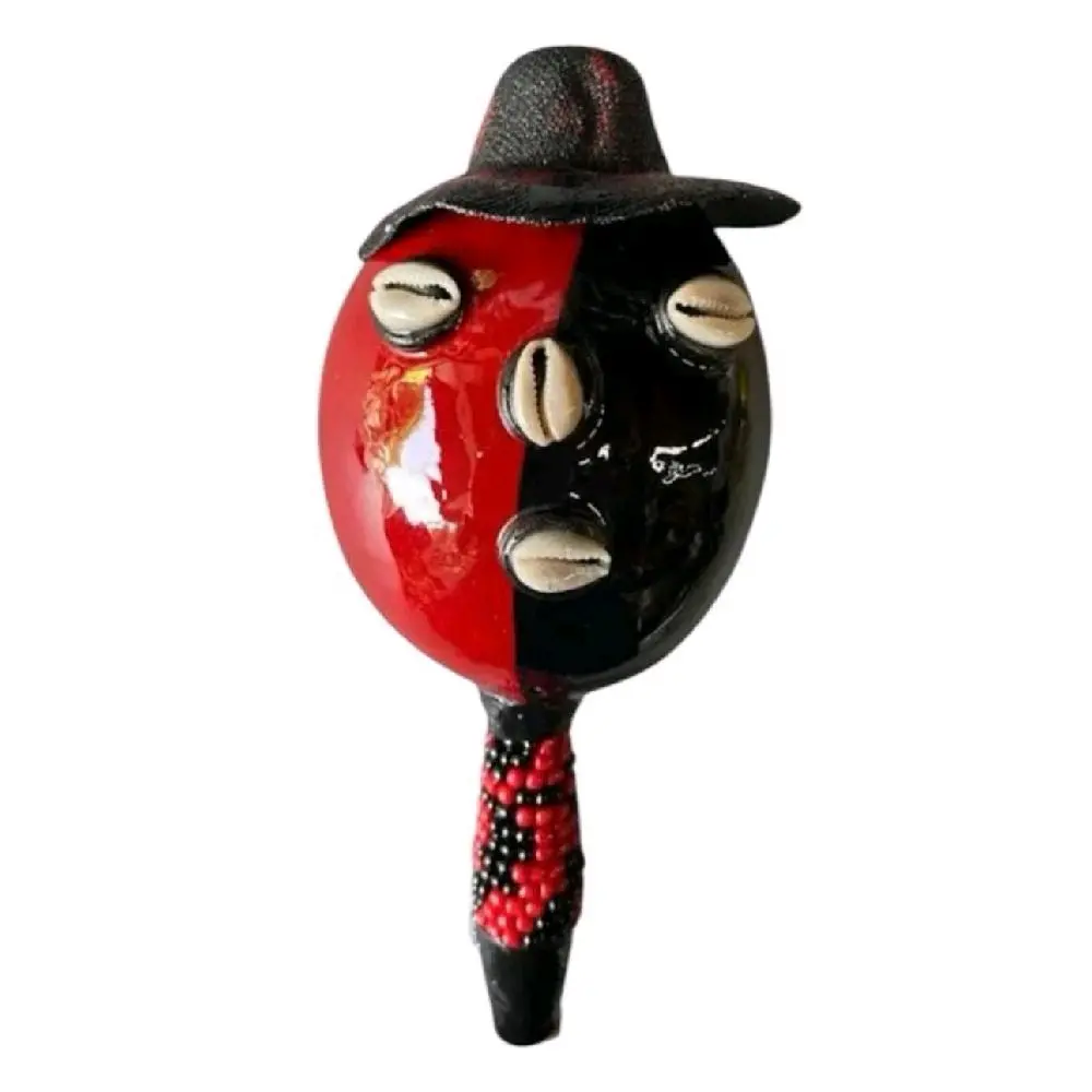 Elegua Maraca Rattle for Santeria Ifa Osha Practices