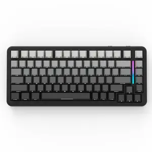 Attack Shark M86 RGB Keyboard, Bluetooth-compatible Wireless Connection, Fully Hot-Swappable Keys, 400mah Battery, Macro Driver Setup, Ambidextrous Design