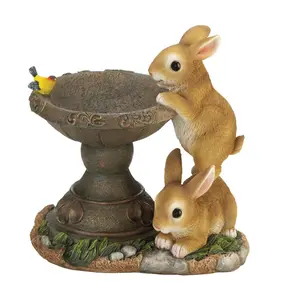 Zingz & Thingz Playful Bunnies Bird Feeder