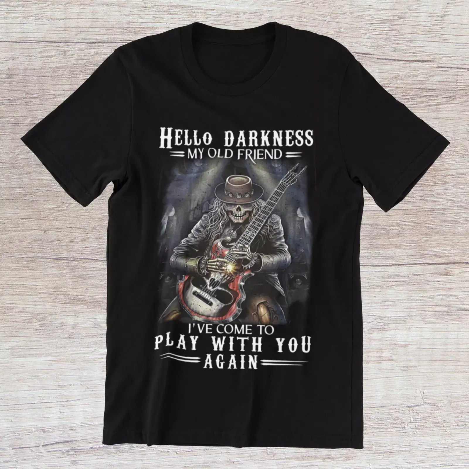 DISTURBED The Sound of Silence T-Shirt Heavy Metal Hard Rock Band Cotton Tee